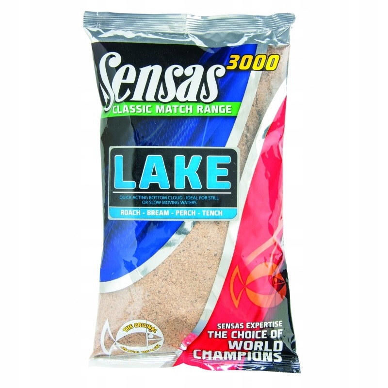 Zanęta Zawodnicza Sensas 3000 Lake 1kg Jezioro Na Wody Stojące Leszcz Płoć