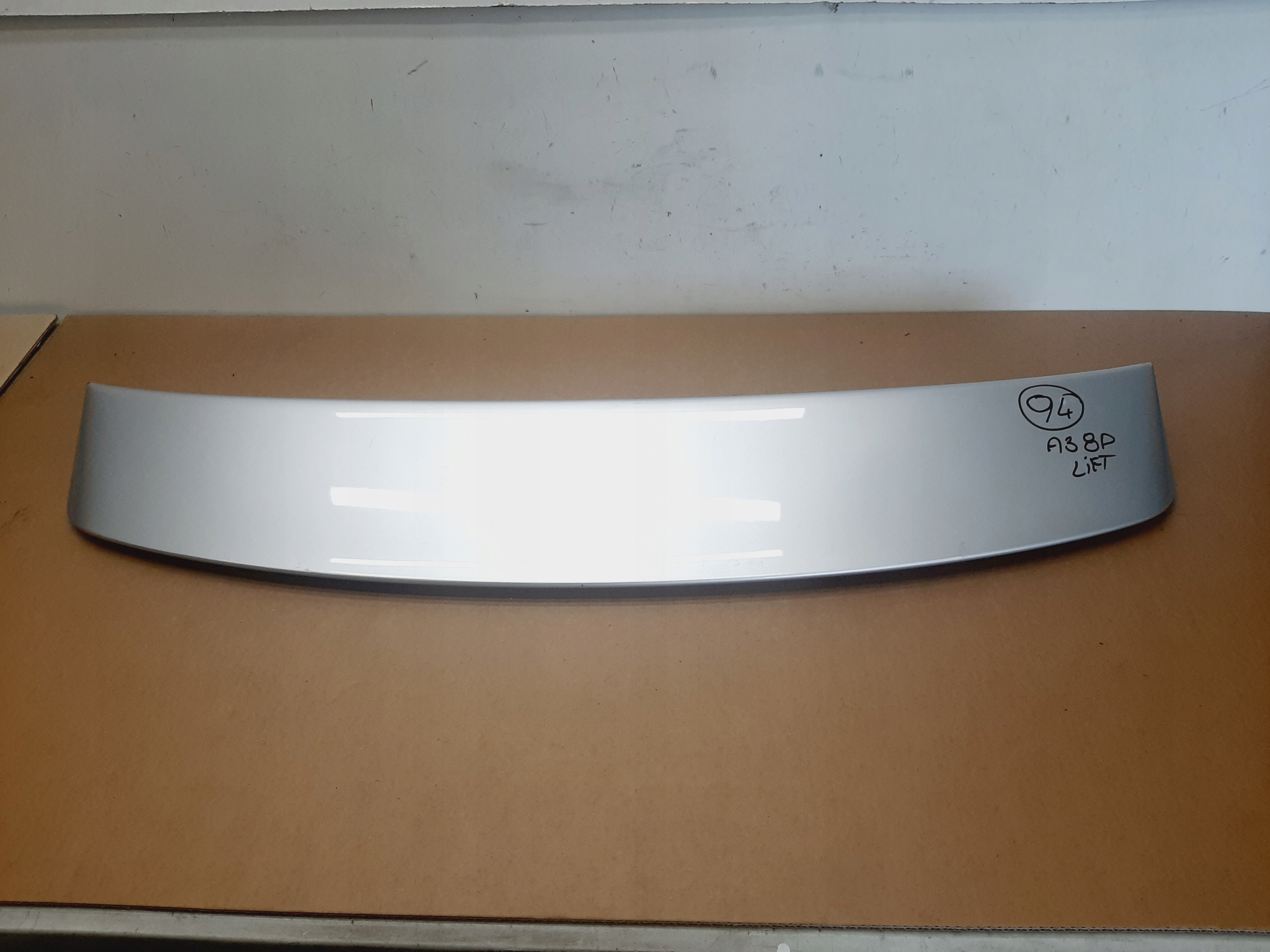 СПОЙЛЕР СПОЙЛЕР КРИШКИ БАГАЖНИКА AUDI A3p S-LINE РЕСТАЙЛІНГ 08-2012 Lx7w 3 ДВЕРІ