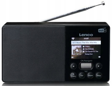 Radio Internetowe Lenco PIR510 DAB RDS Spotify USB Cechy dodatkowe wyświetlacz LCD