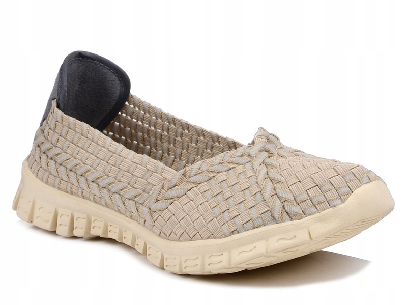 Buty sportowe damskie elastyczne wsuwane beżowe Rock Spring Carioca 37