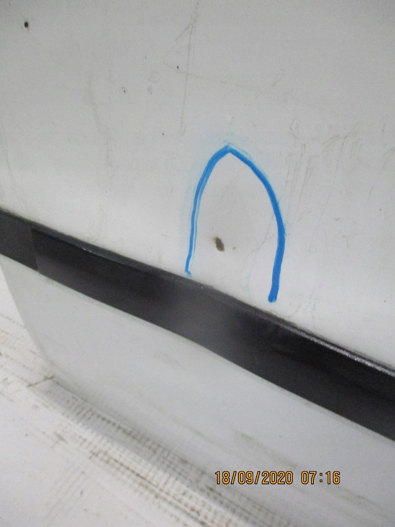 door Fiat SIENA left rear.