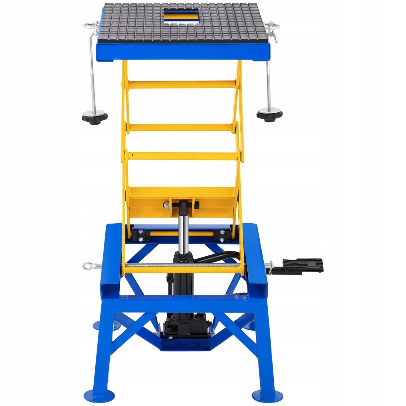 PODNOŚNIK MOTOCYKLOWY NOŻYCOWY PLATFORMA 41 x 35cm Producent MSW