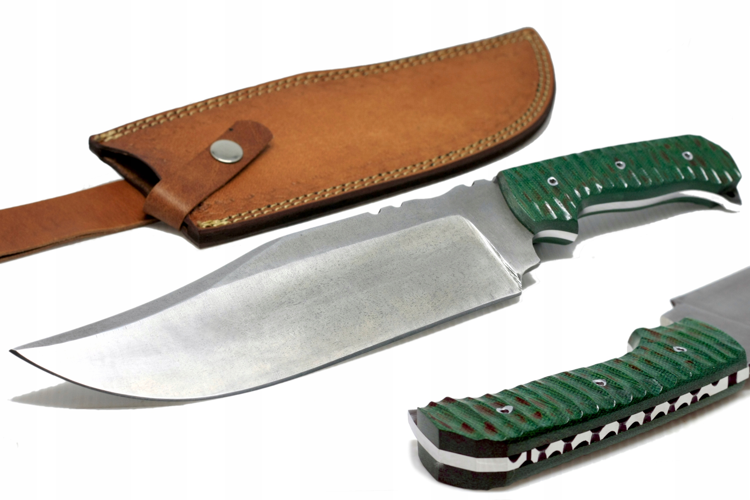 Nůž, ručně vyrobený z ocel, kožené Pouzdro Micarta Ninja