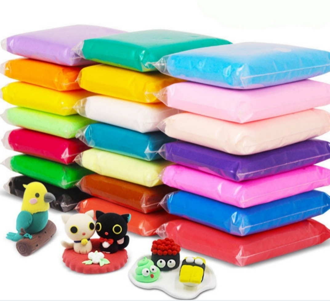 PIANKOLINA PLASTELINA 12 SZT POLIMEROWA PIANKOWA