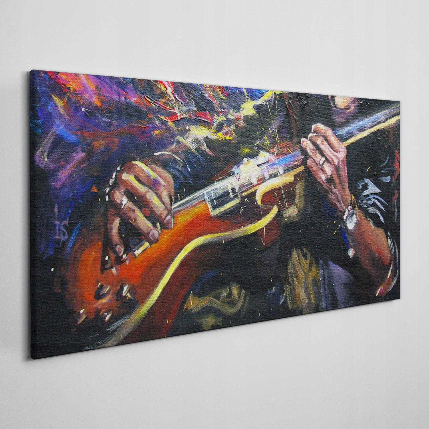 

Foto-obraz na ramie płótno Muzyka gitara 120x60 cm