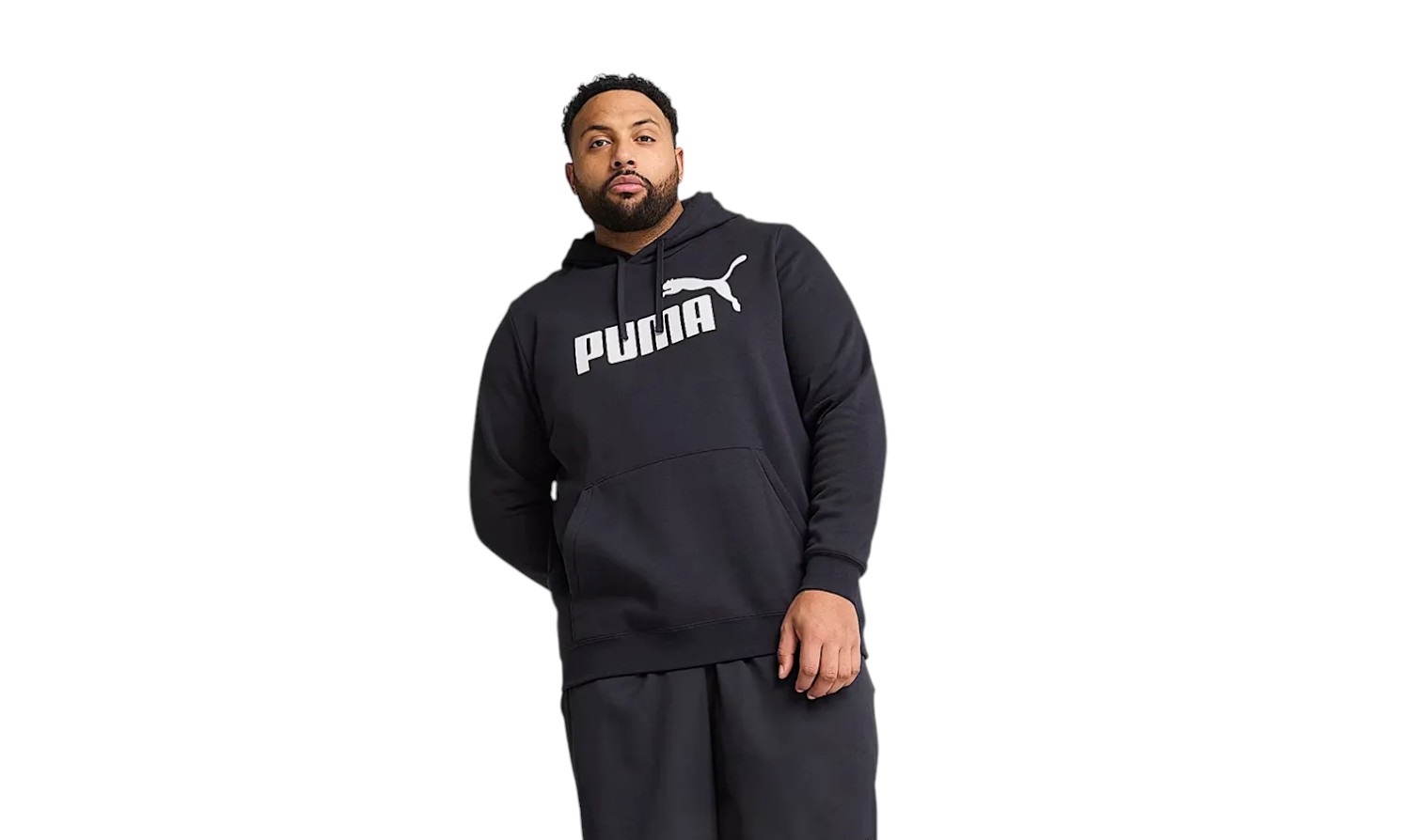 Puma Pánská Mikina S Kapucí Ess No. 1 Logo Hoodie Tmavě Modrá vel. M