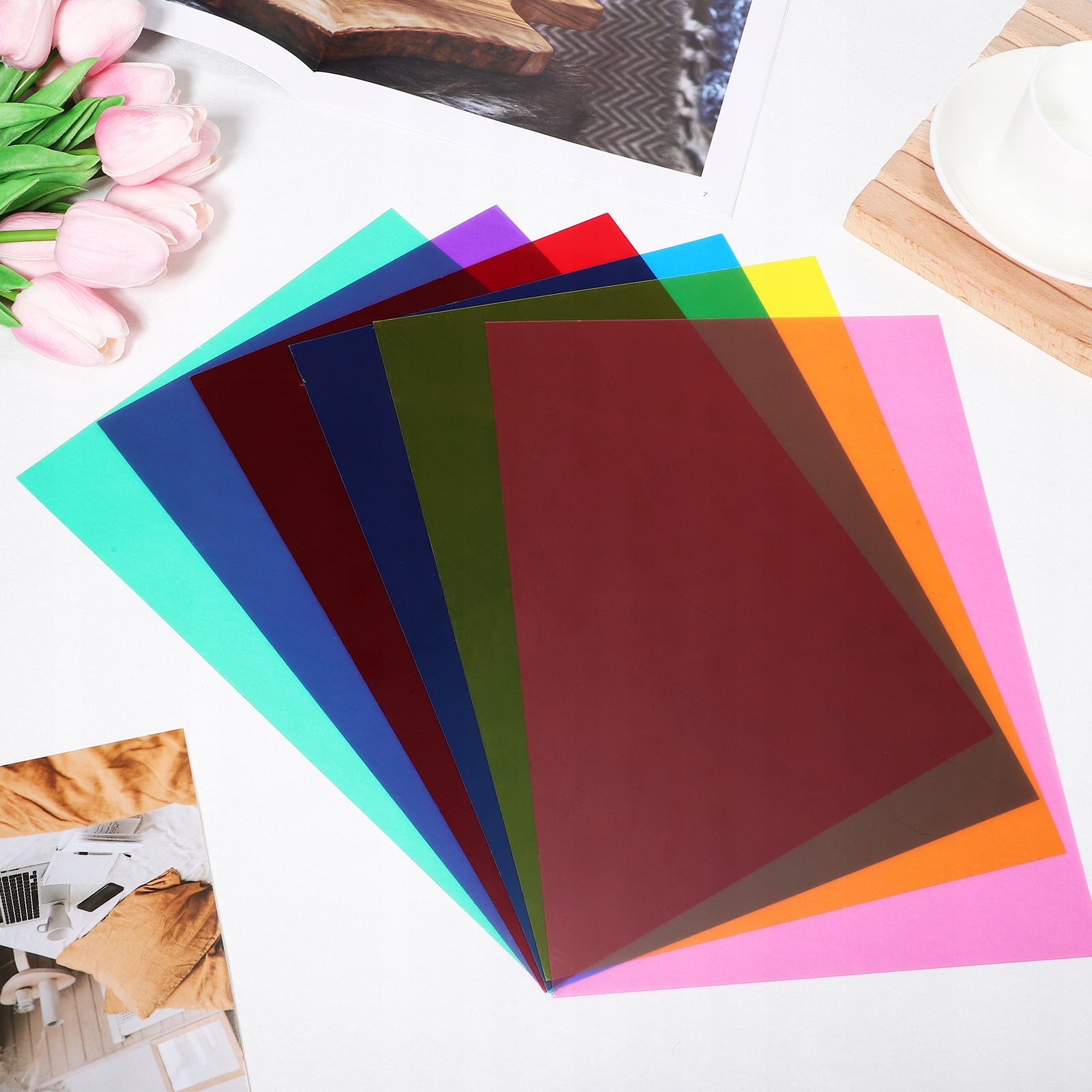 PRZEZROCZYSTE ŻELE FOLII KOLOROWEJ DO OŚWIETLENIA Kod producenta 17721952