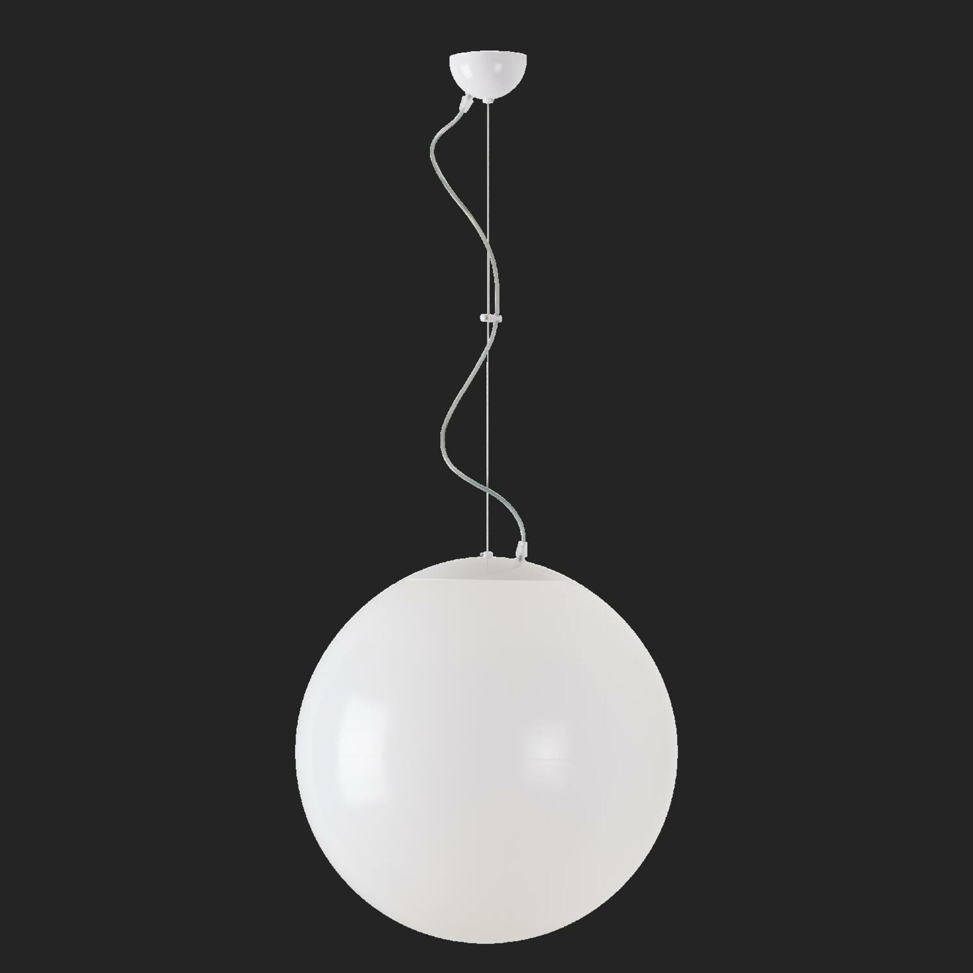 Osmont 66207 Isis L4 závesné plastové svietidlo biela IP40 3000 K 41W Led Dal