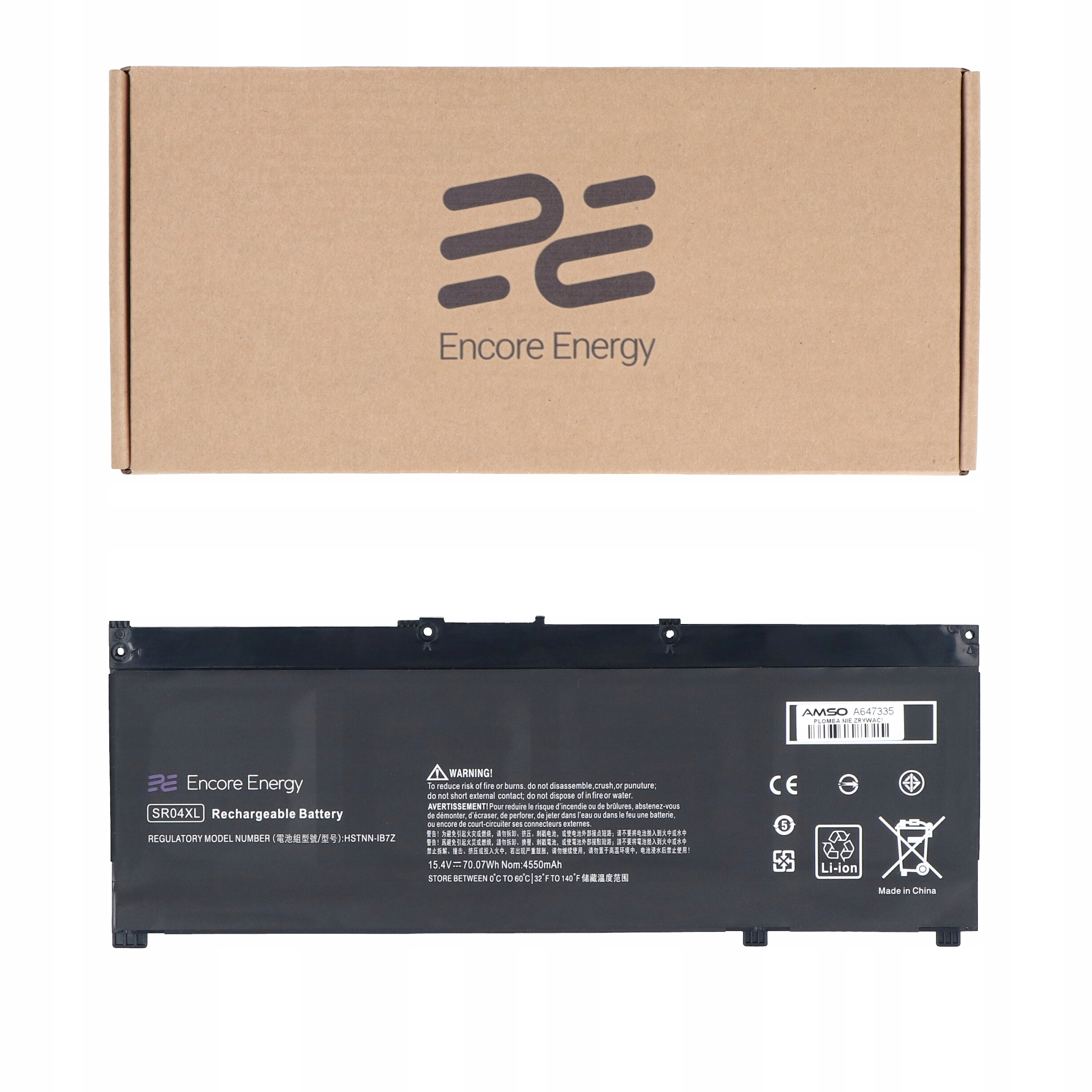 Bateria do laptopa hp Omen 17 Omen 15 SR04XL 4550mAh Encore Energy