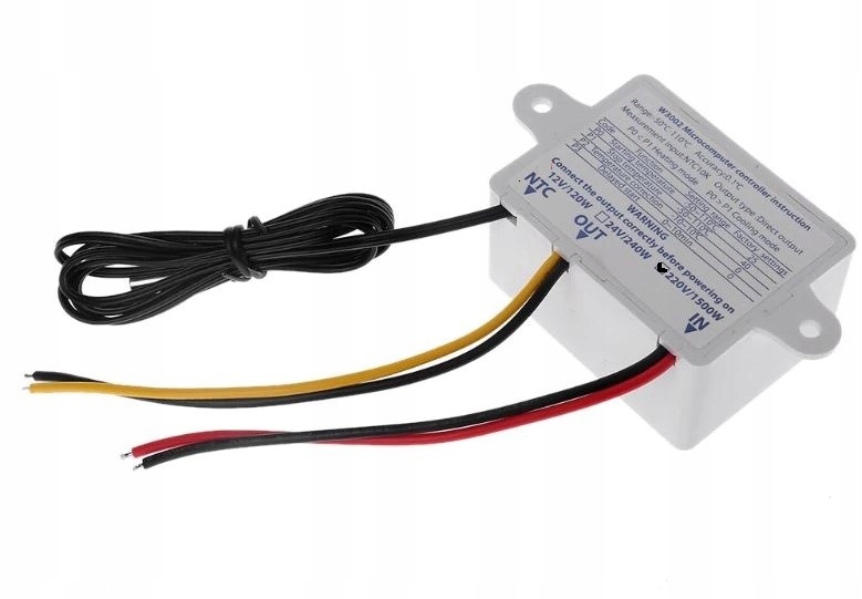 Termostat Regulator Temperatury W3002 230V 1500W Kod producenta 00129