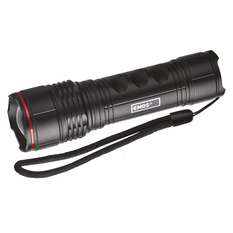Latarka metalowa Led 330 lm 3× Aaa z zoomem Emos