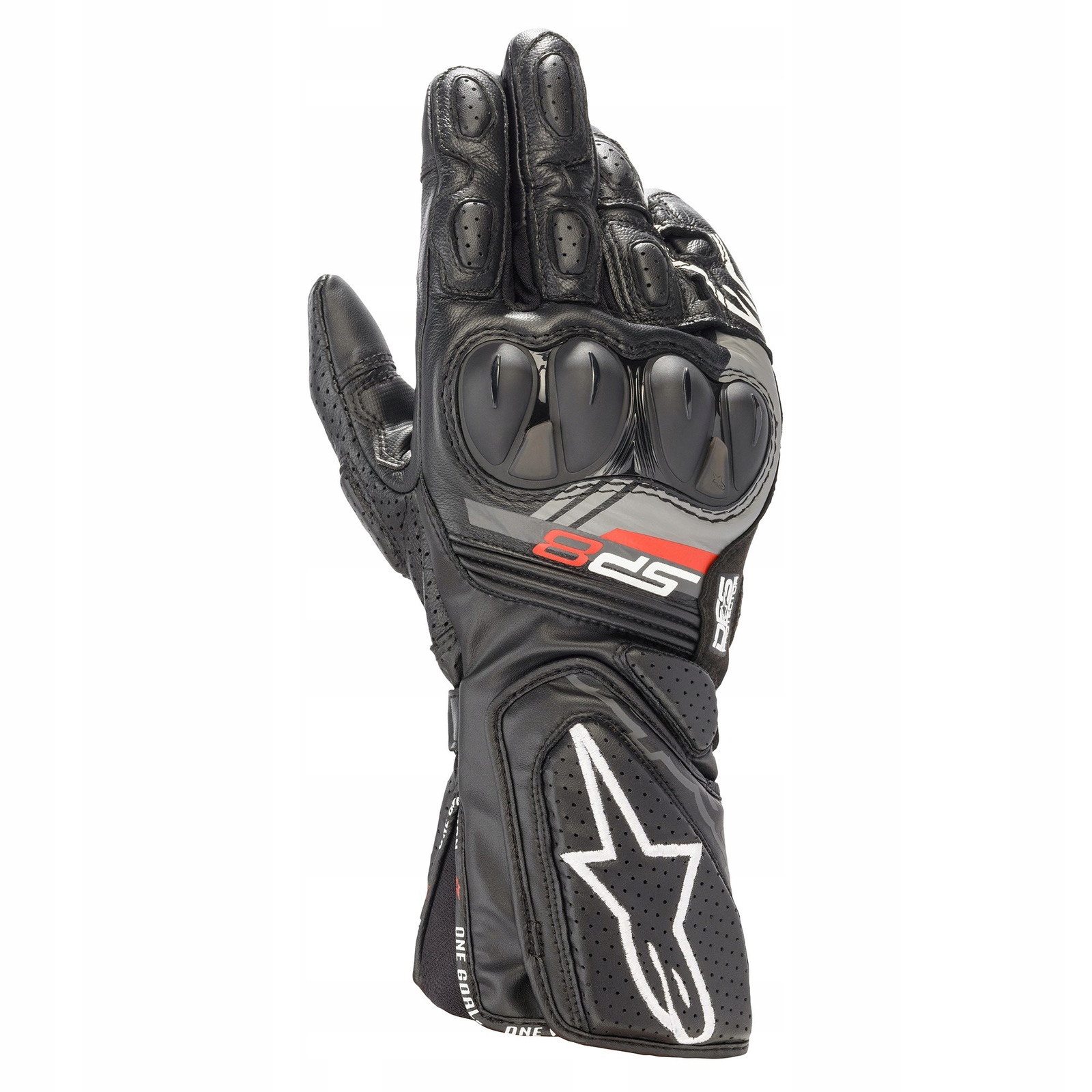 Športové motocyklové rukavice Alpinestars SP-8 V3 čierne XL