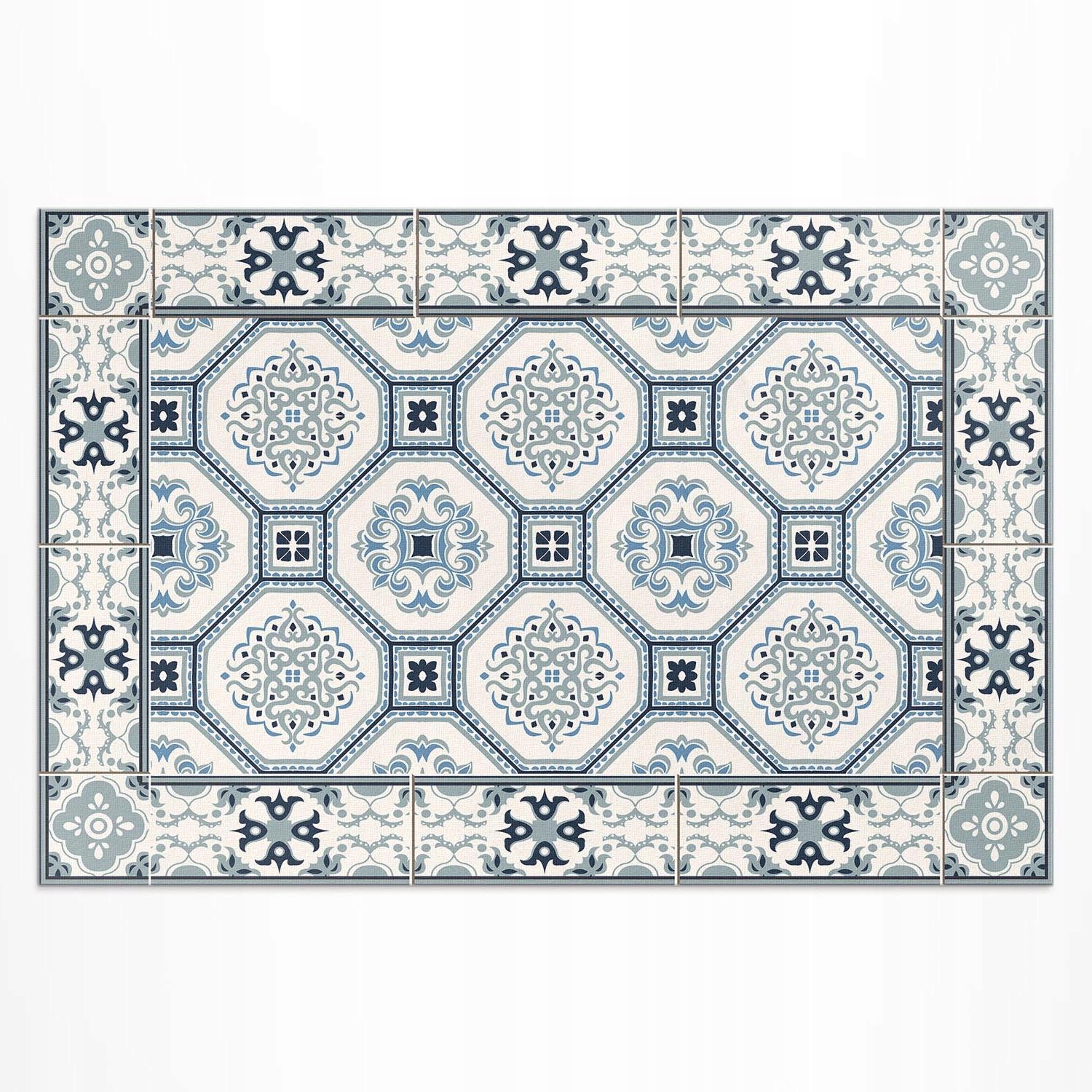 Vinylový koberec na terasu Geometrické tvary elegantné dlaždice 140 x 210 cm