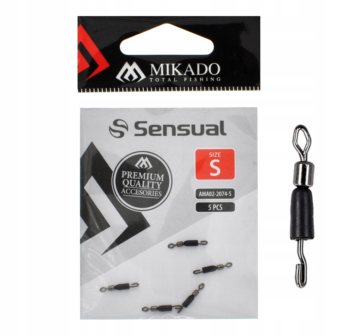 

Krętlik z agrafką Łącznik wymiany Method Feeder S