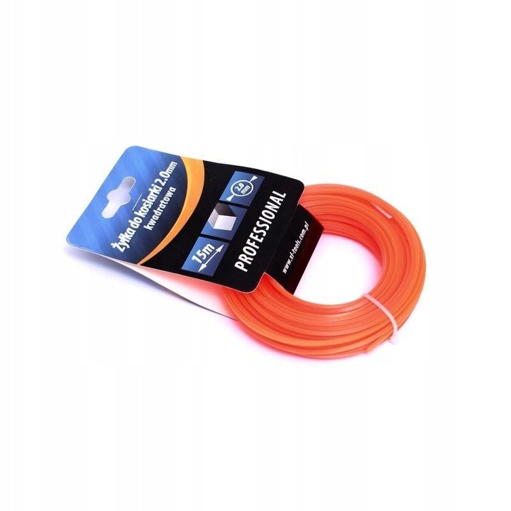 ŻYŁKA TNĄCA DO KOSY PODKASZAREK 2,4 MM KWADRATOWA