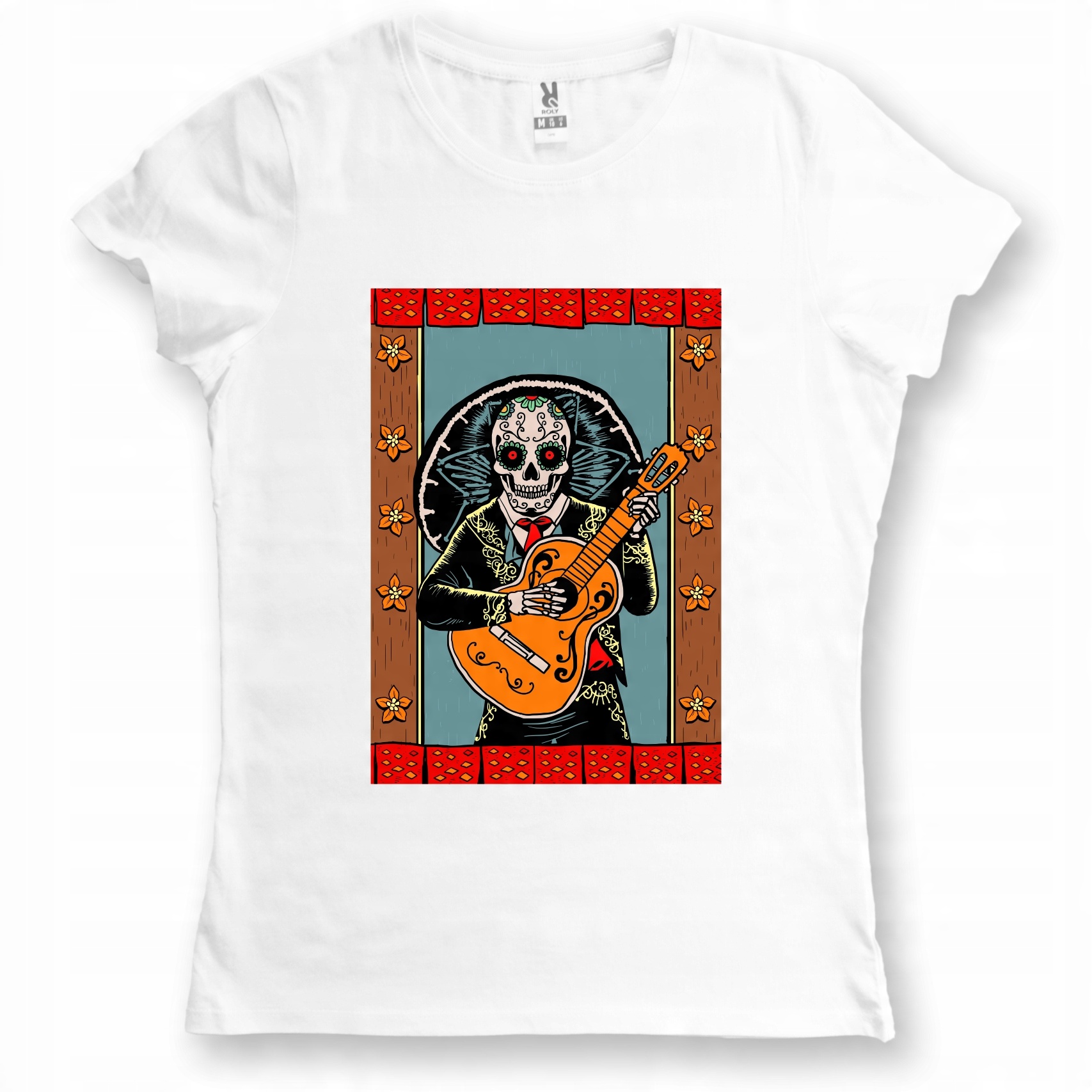 

Koszulka damska Czaszka Meksyk Gitara Mariachi XXL
