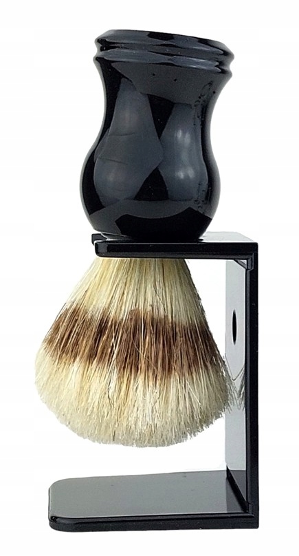 PĘDZEL DO GOLENIA NATULANE WŁOSIE PREMIUM + STOJAK NA PREZENT Kod producenta PES3CC CP