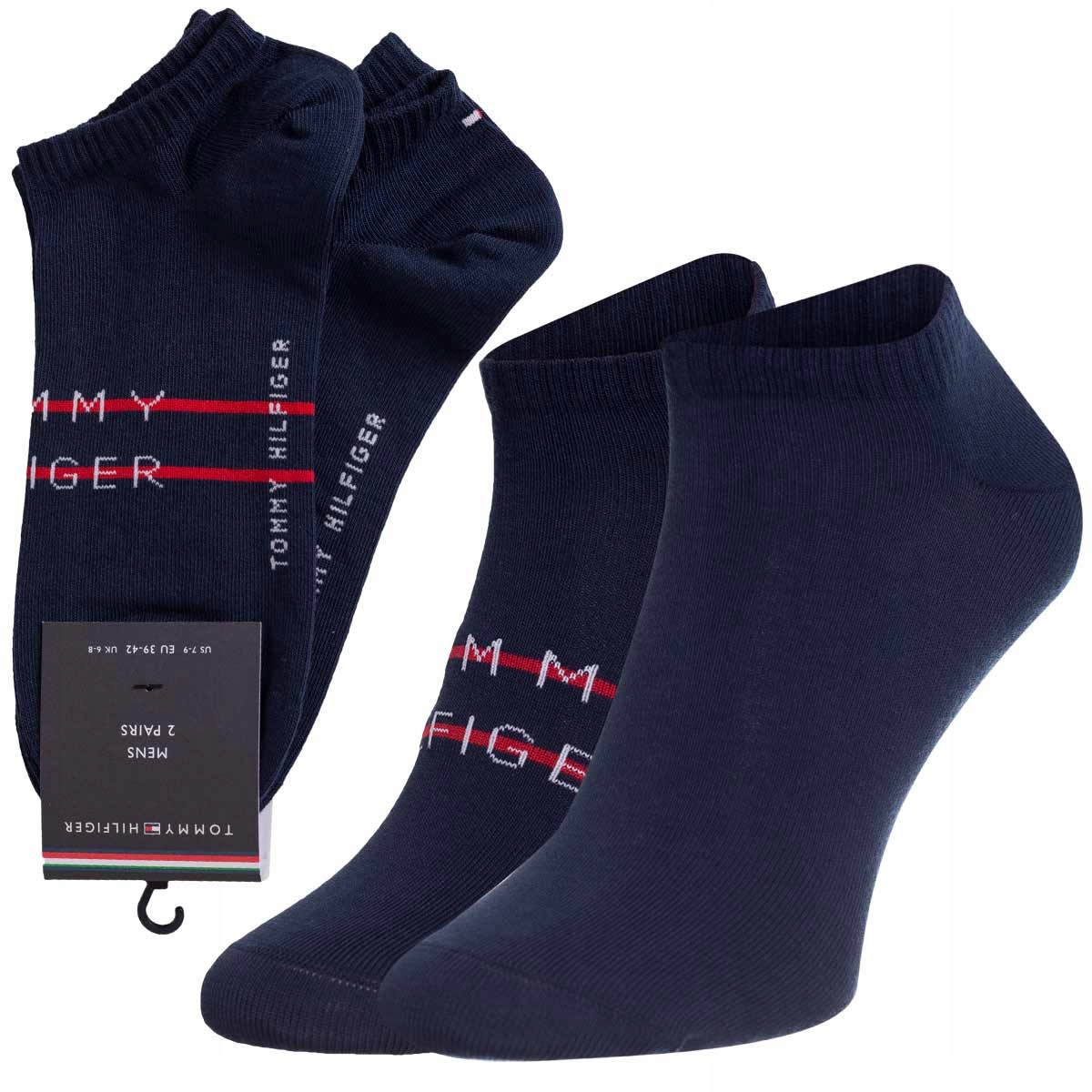 

Tommy Hilfiger Skarpety Skarpetki Stopki 2P 43-46