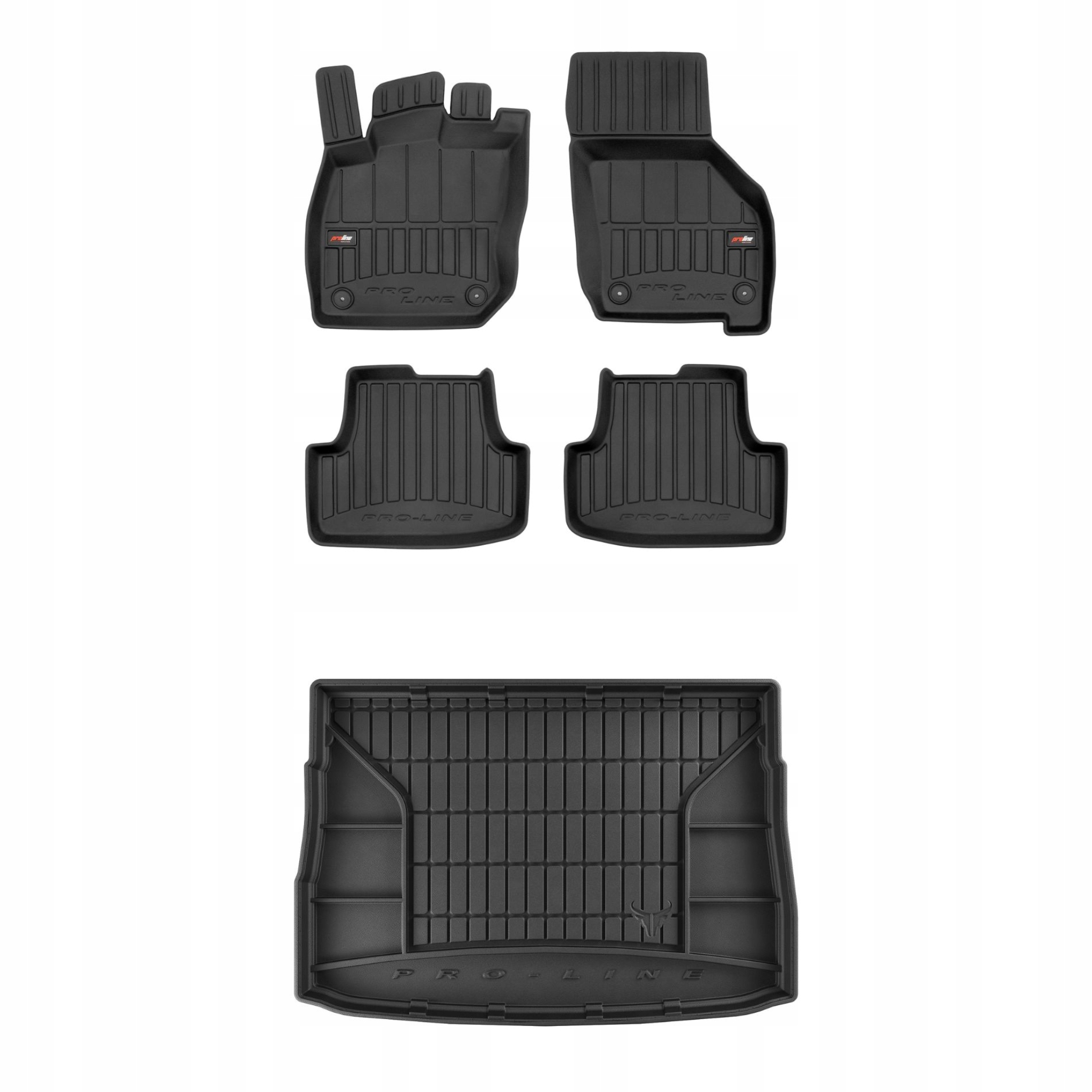 Sada gumových kobercov a rohoží pre Volkswagen Golf VIII od roku 2019