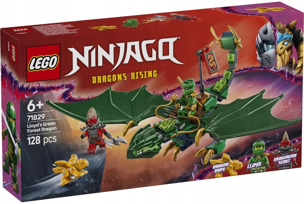71829 Lego Ninjago Zelený lesní drak Lloyda