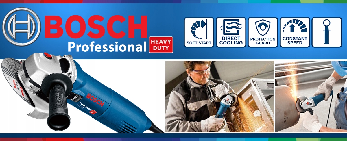 BOSCH GWS 1400 Szlifierka kątowa 230 V Seria Professional