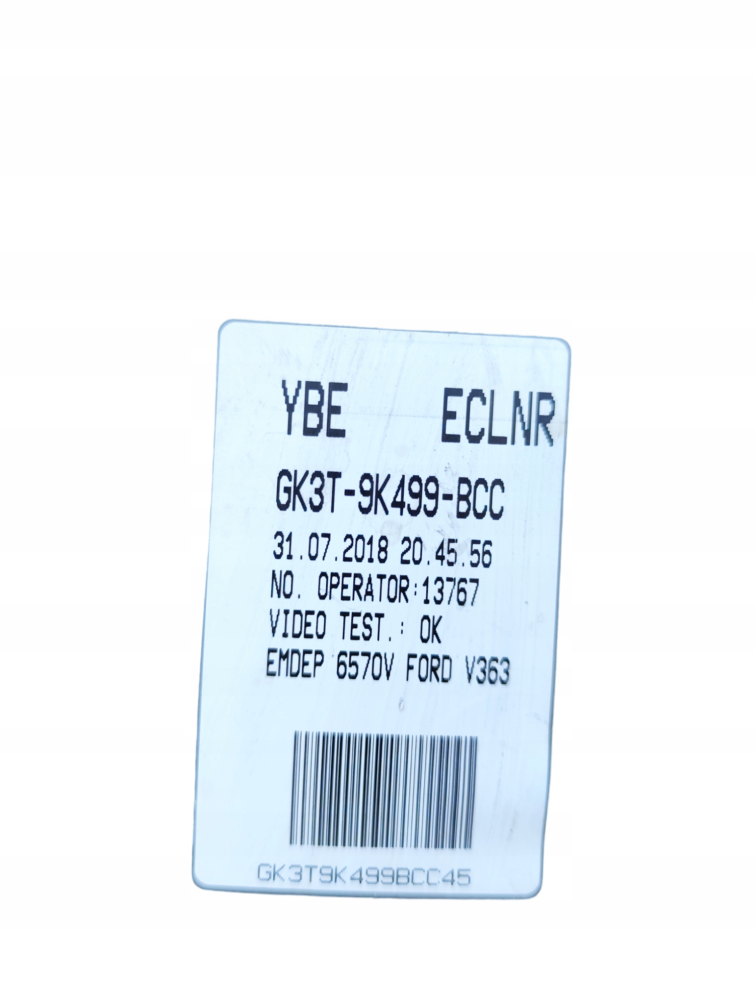 PUSZKA BEZPIECZNIKÓW INSTALACJA FORD TRANSIT MK8 Producent części Ford OE