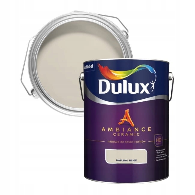 Dulux Ambiance Ceramic Farba Ceramiczna Natural Beige 5L