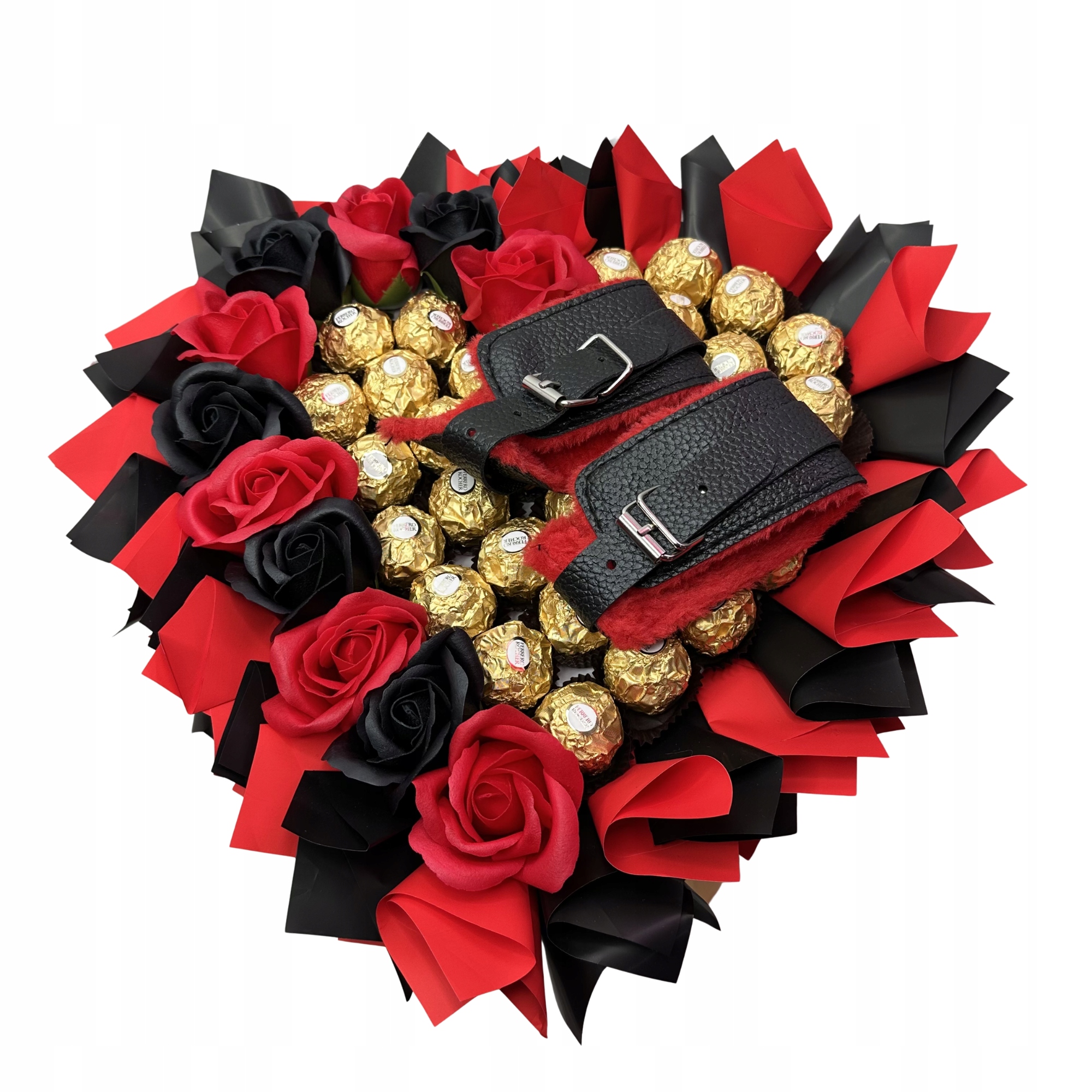 Levně Dárková Sada Kytice Ferrero Dárek Pouta Den Žen 18. Výročí