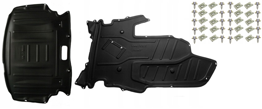 BMW E60 E61 Seria 5 OSŁONA SILNIKA + SKRZYNI HDPE