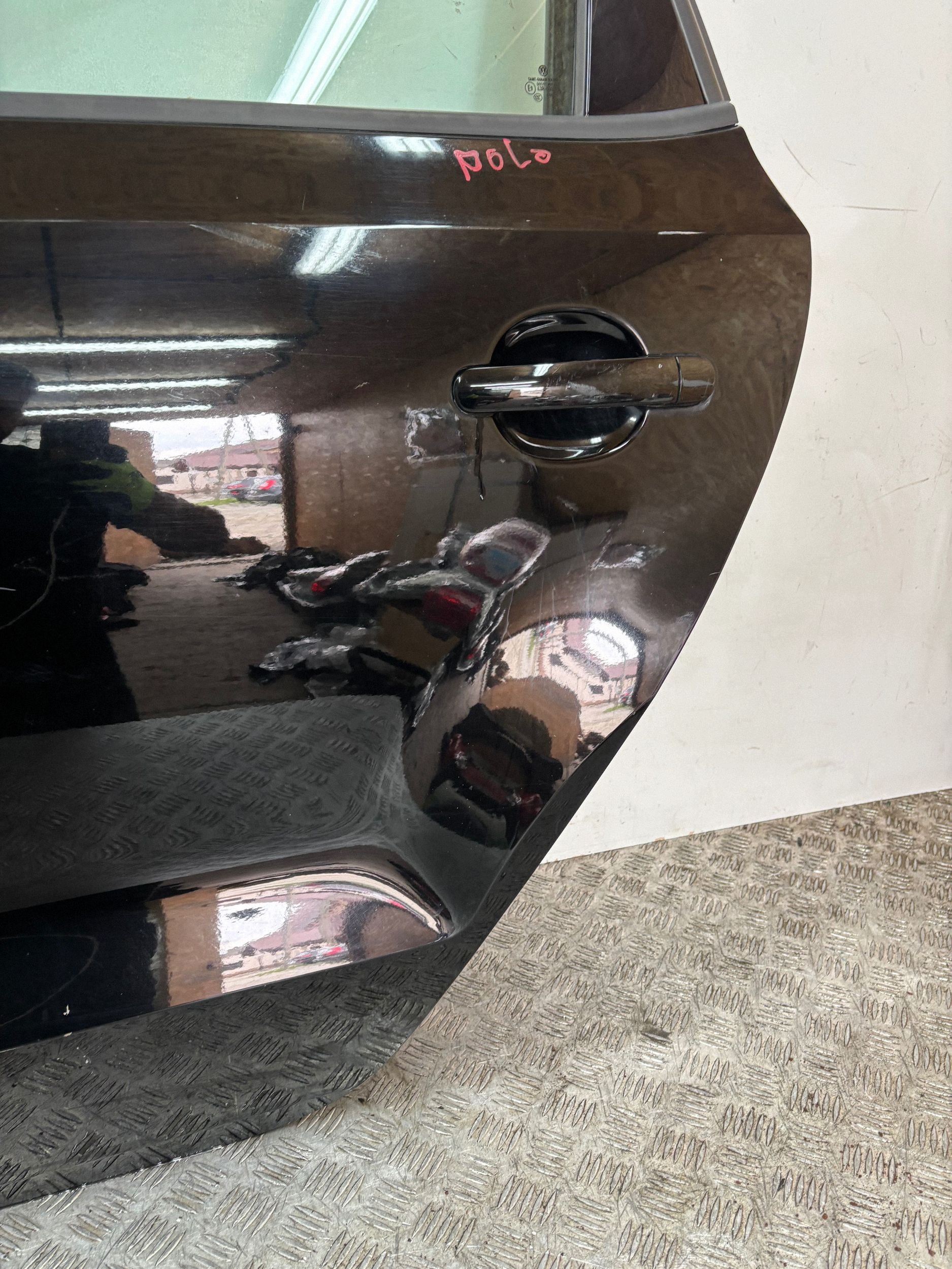 door rear part rear. left VW POLO 6R 6C 09