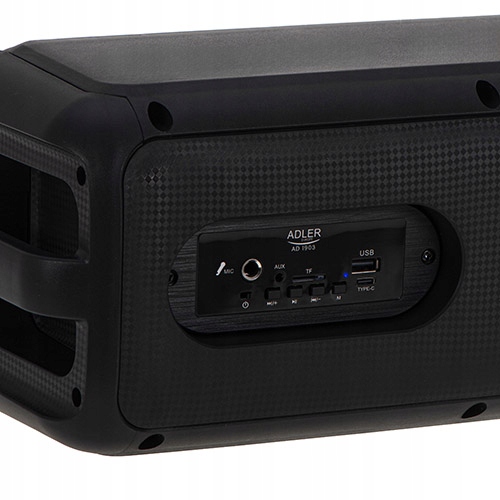 Głośnik Bluetooth AD 1903 z radiem i karaoke – mocny dźwięk i zabawa!