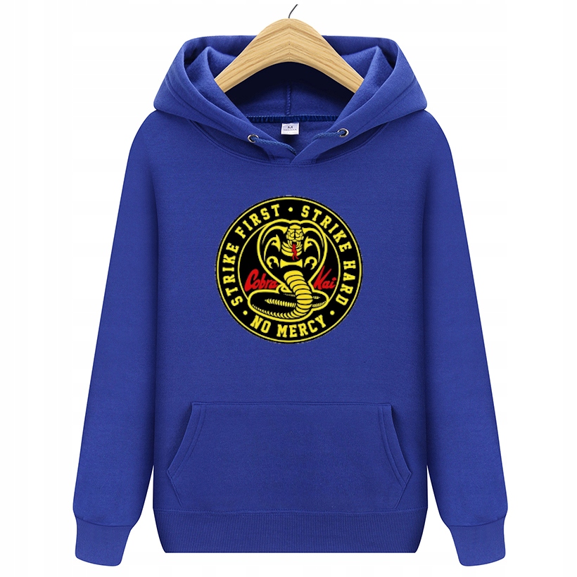 

Bluza Cobra Kai Karate Kid Z Kapturem 12-14lat 152