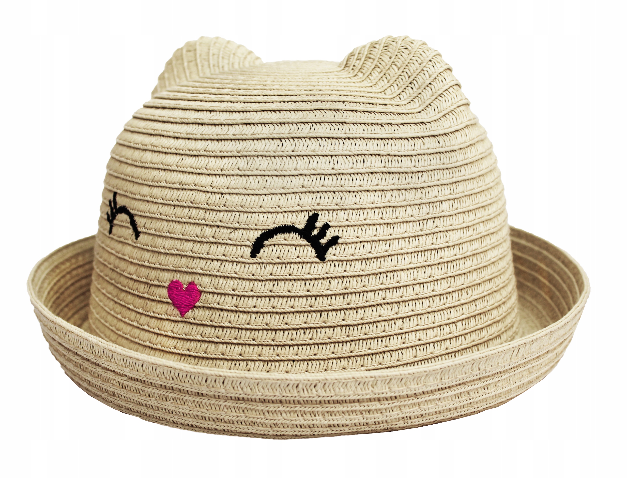 KAPELUSZ DZIECIĘCY LETNI PLAŻOWY SŁOMKOWY NA LATO KOLORY Marka inna