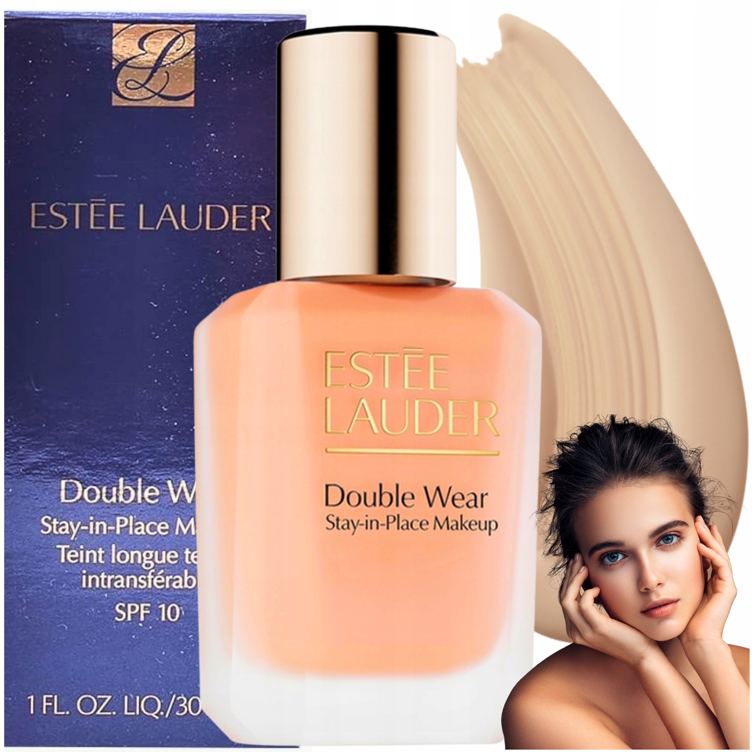 Estee Lauder Podkład do Twarzy Double Wear Desert Beige 2N1 Spf 10 30ml