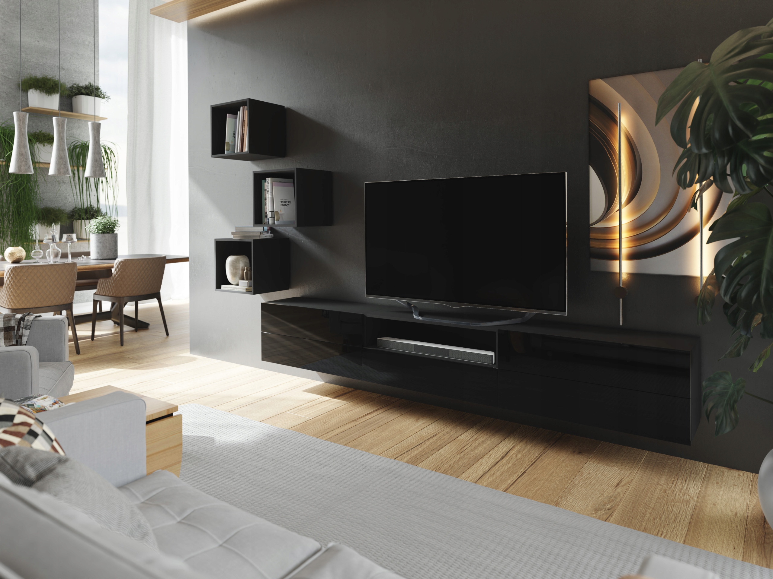 Nábytková Stěna Rtv Nábytek do obývacího pokoje FMB56 O-sofa