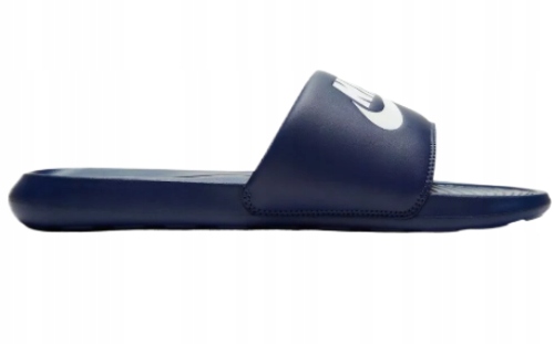 Nike Pánské Pantofle Tmavě Modré S Logem, Klasické, Zasouvací, 44 J1A