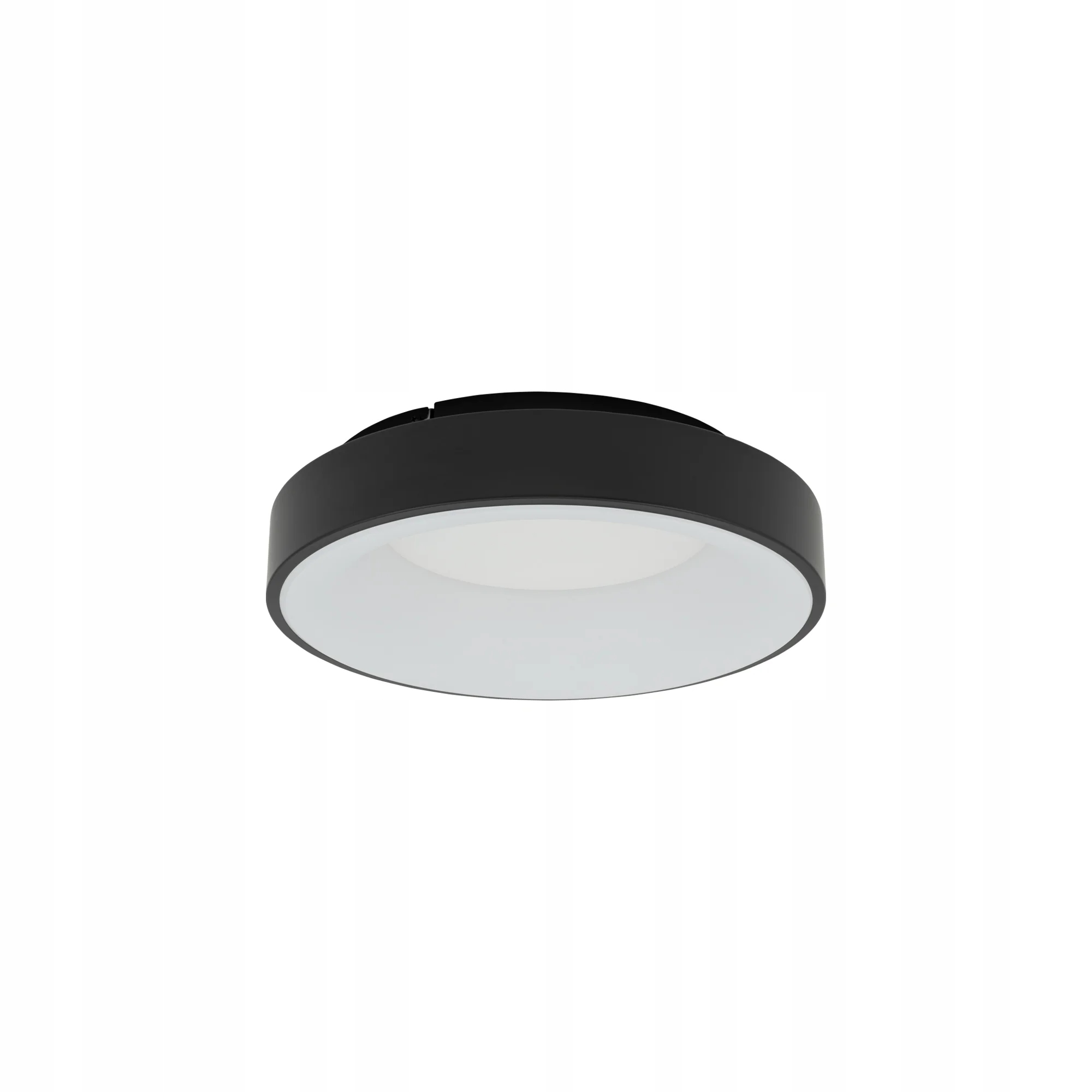 Stropné Svietidlo moderný okrúhly Ø38 cm Led 32W 4000K čierny Nikki Nowodvorski