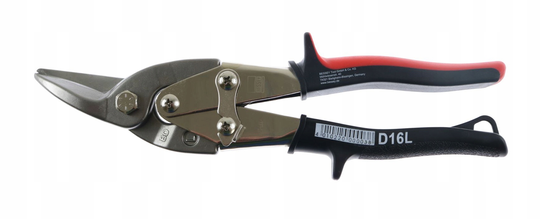 важільні ножиці для листового металу лівий ERDI Brand Bessey