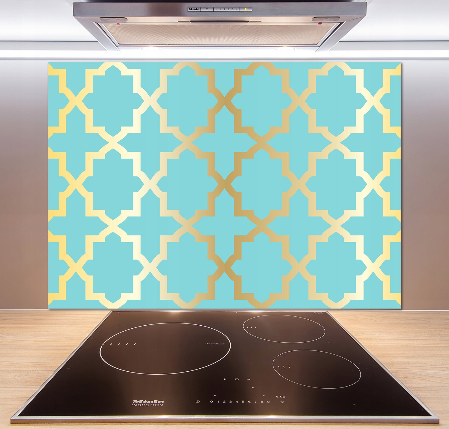 

Panel dekor szkło Wzór arabski 100x70 cm + Klej