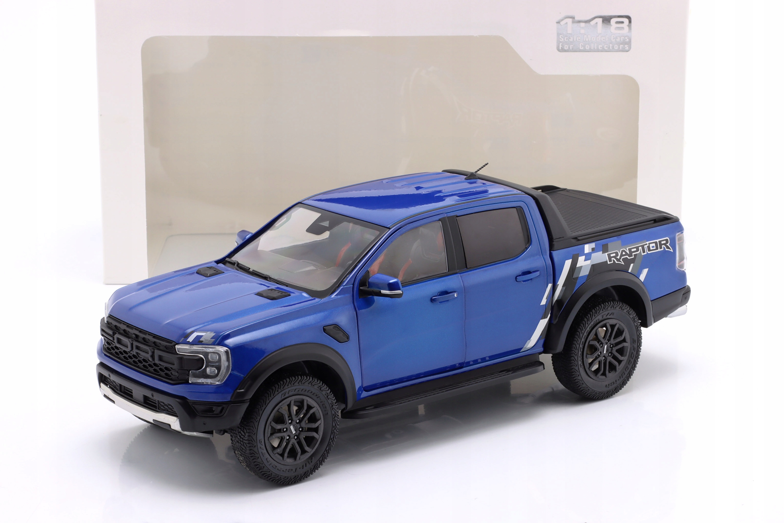 SOLIDO FORD RANGER RAPTOR Pick-Up 2024 Blue 1:18 S1813902