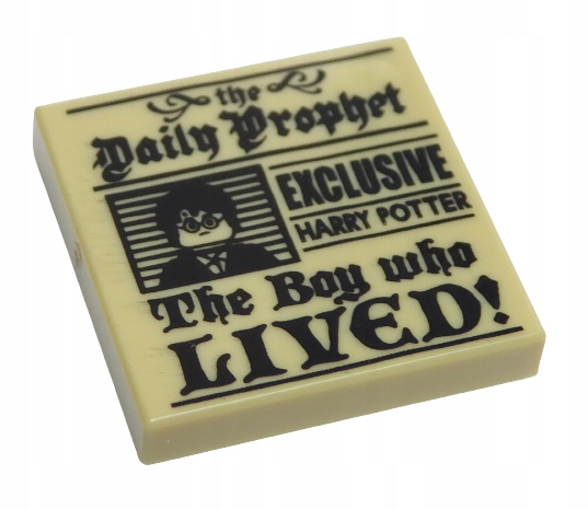 

Lego Płytka 2x2 Gazeta, Harry Potter 3068/6236629