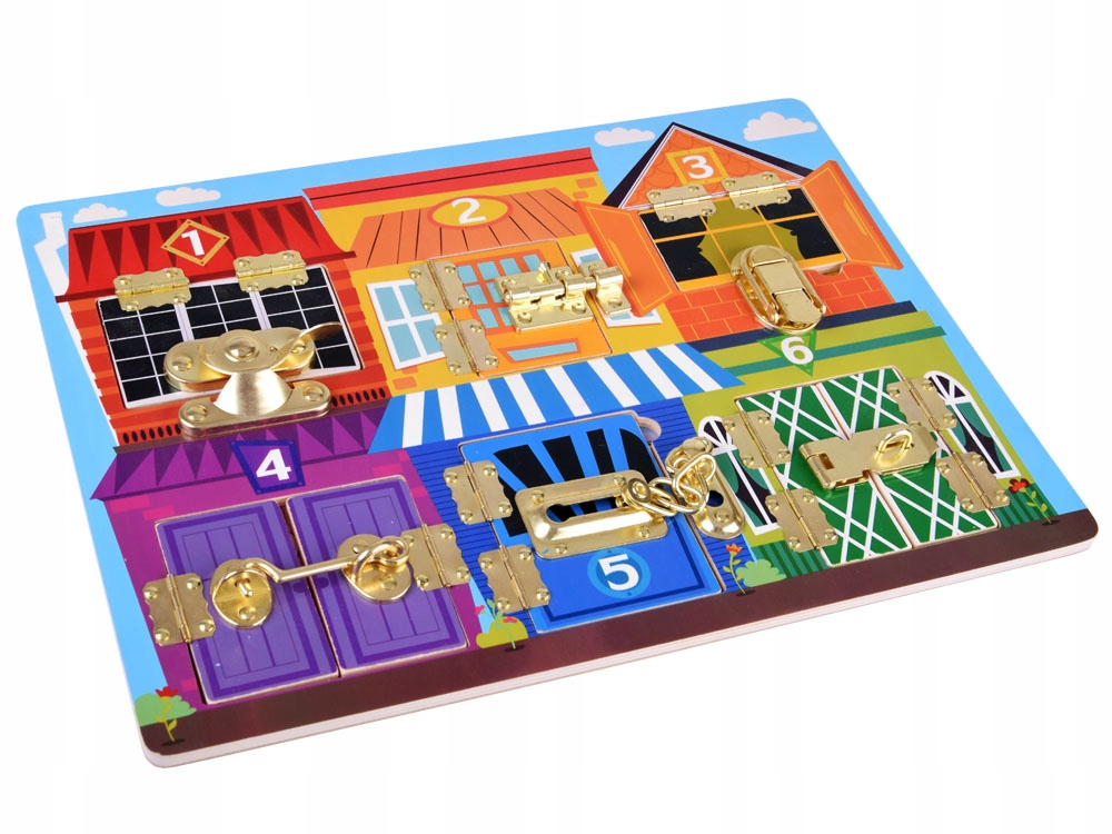 Tablica sensoryczna manipulacyjna zamki ZA4133 Certyfikaty, opinie, atesty CE EN 71