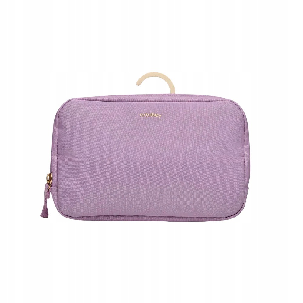 Závěsná cestovní kosmetická taška s háčkem Orbitkey Pouch Liliac