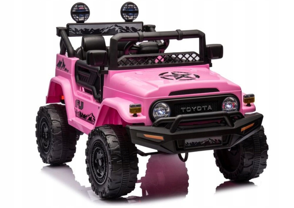 Auto Na Akumulator Toyota Fj Różowe 4x4 Lean Cars