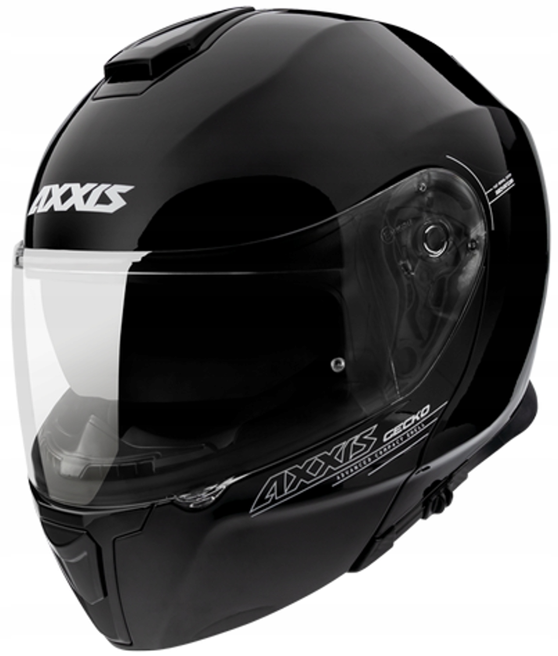 KASK MOTOCYKLOWY SZCZĘKOWY AXXIS GECKO SV roz. XL