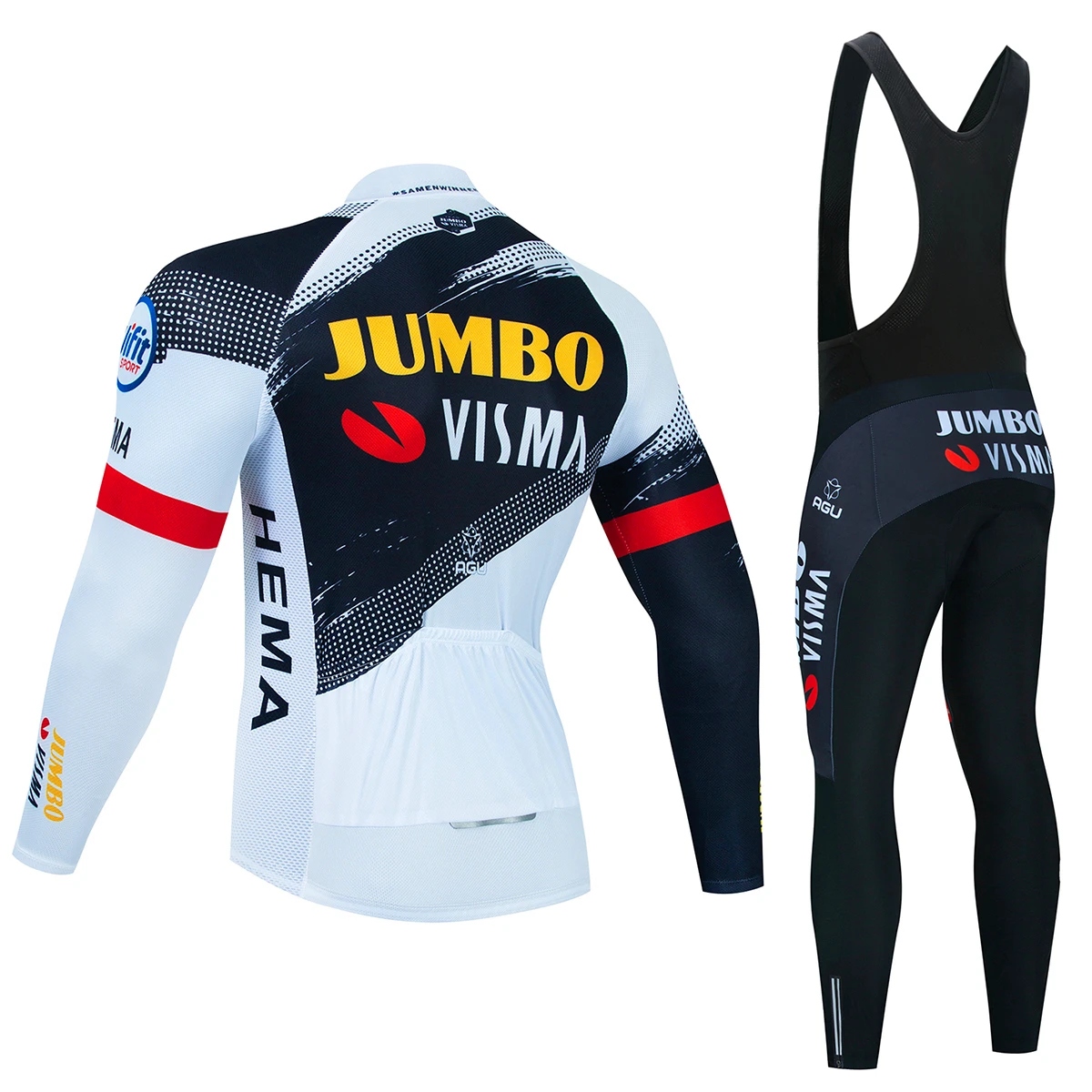 2024 Jumbo Visma Sport Kit Koszulka MTB Model MTB