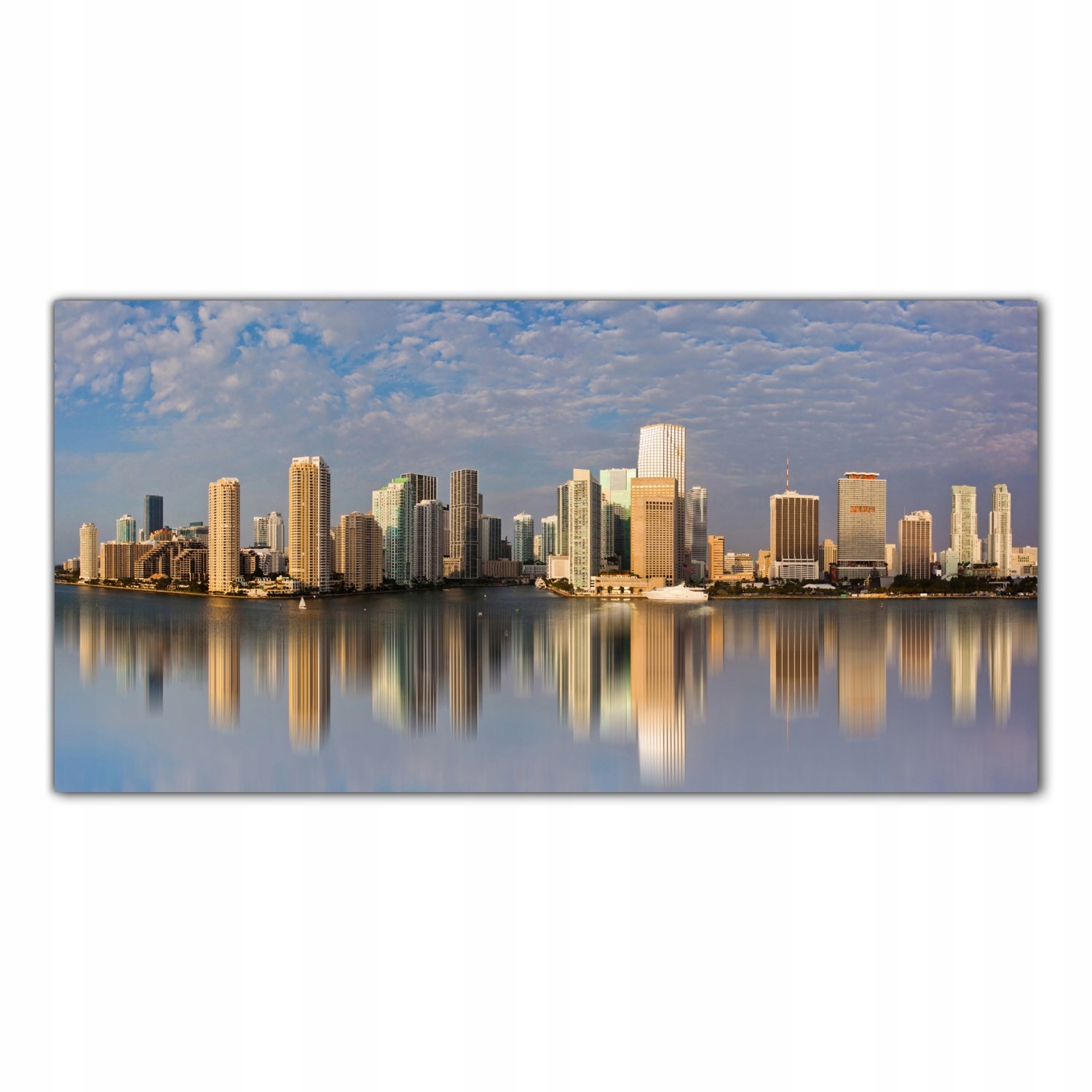 Miami Město Usa 120x60 Tvrzený panel nad pracovní deskou