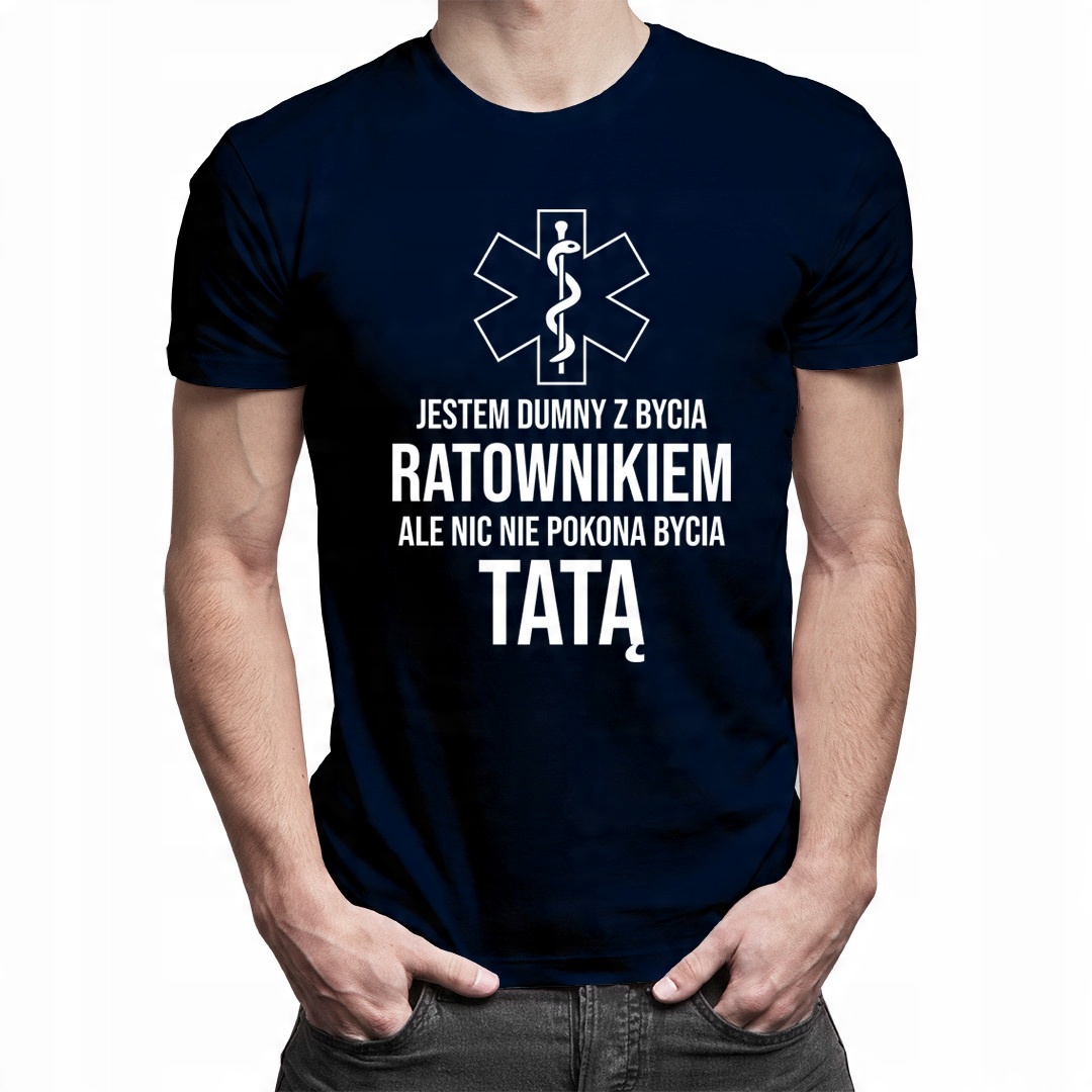 

Bycie ratownikiem - koszulka dla taty