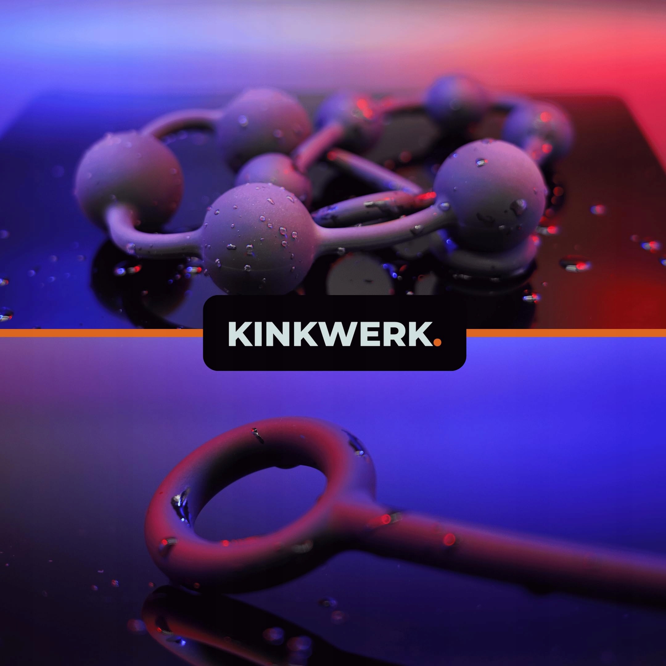 KINKWERK Łańcuch Analny 4 Kulki Silikon Premium dla Początkujących — miniatura 6