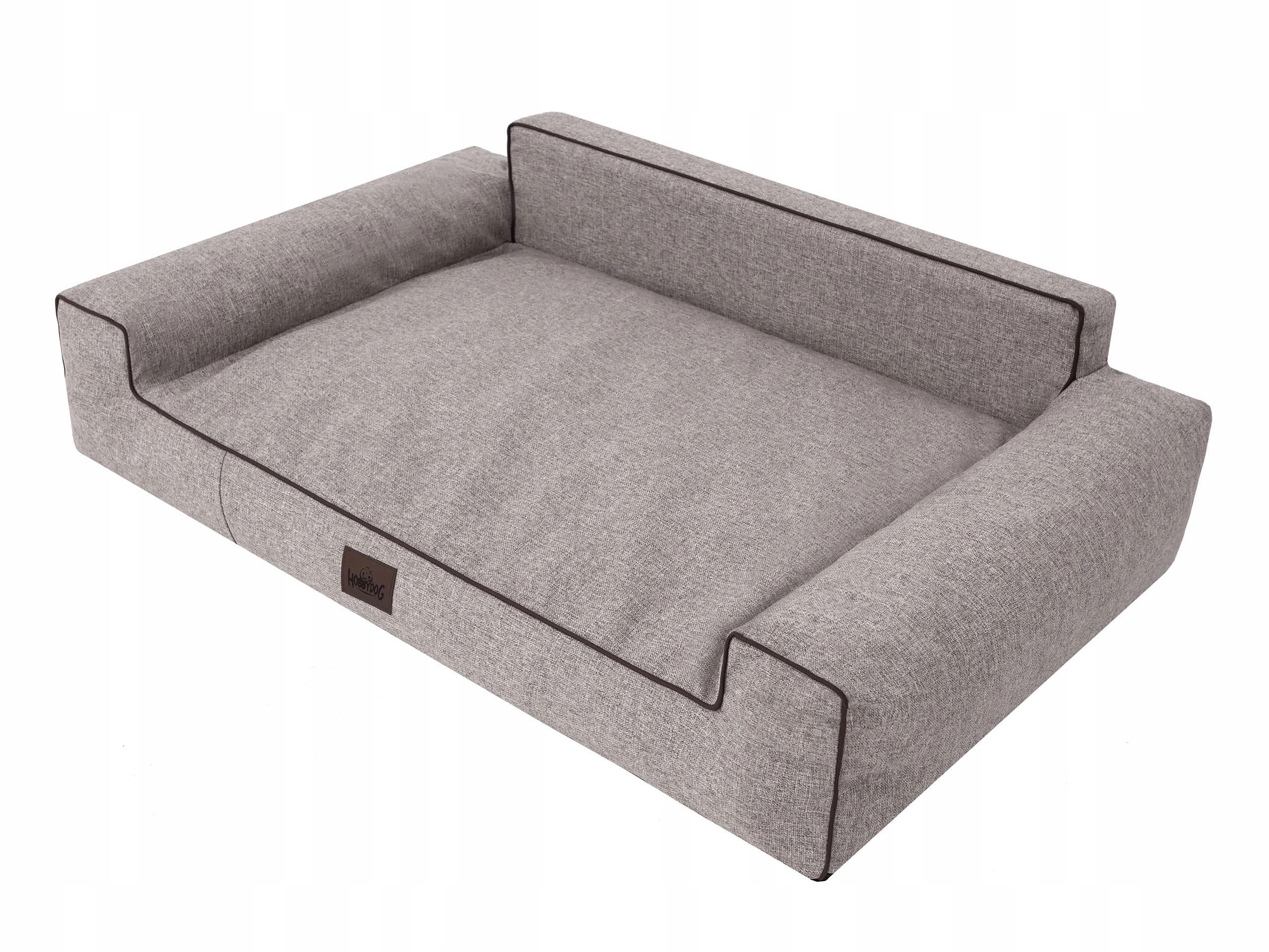 

Legowisko dla psa z lnu synt XXL 116x78cm Hobbydog